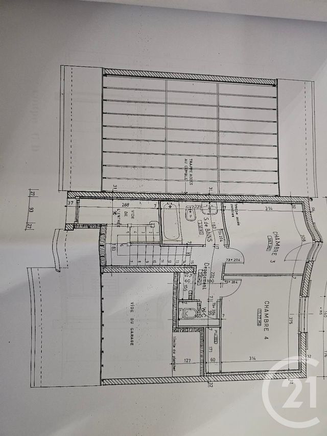maison à vendre - 5 pièces - 100.5 m2 - CHATELLERAULT - 86 - POITOU-CHARENTES - Century 21 A.B.C.